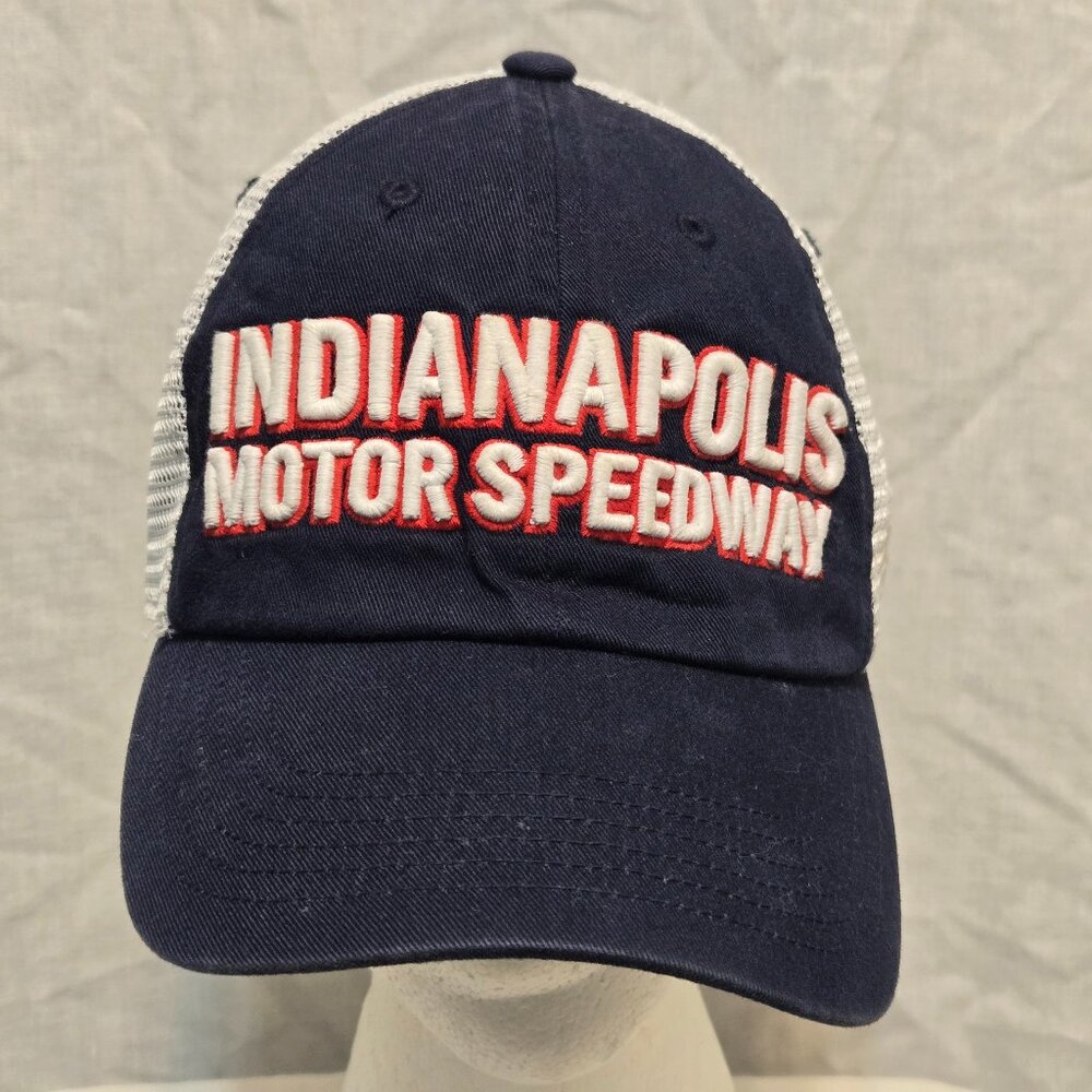 Indianapolis Motor Speedway Embroidered Logo Trucker Cap/Hat